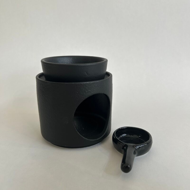 Minimal wax burner
